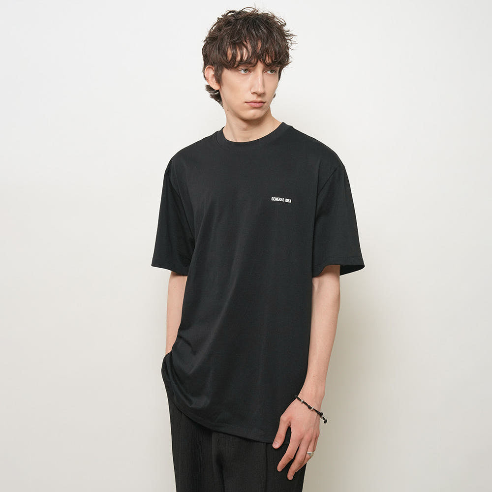 [제너럴아이디어 [1+1] UNISEX 온도컷 쿨링 로고 반팔 티셔츠